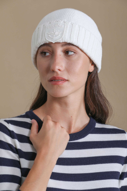 Gorro Cannes Blanco de Invierno Otoño/Invierno Mujer