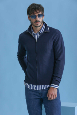 Cardigan Paris Bleu Marine