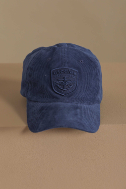 Casquette Velours Côtelé Bleu Royal Automne/Hiver Homme, Femme